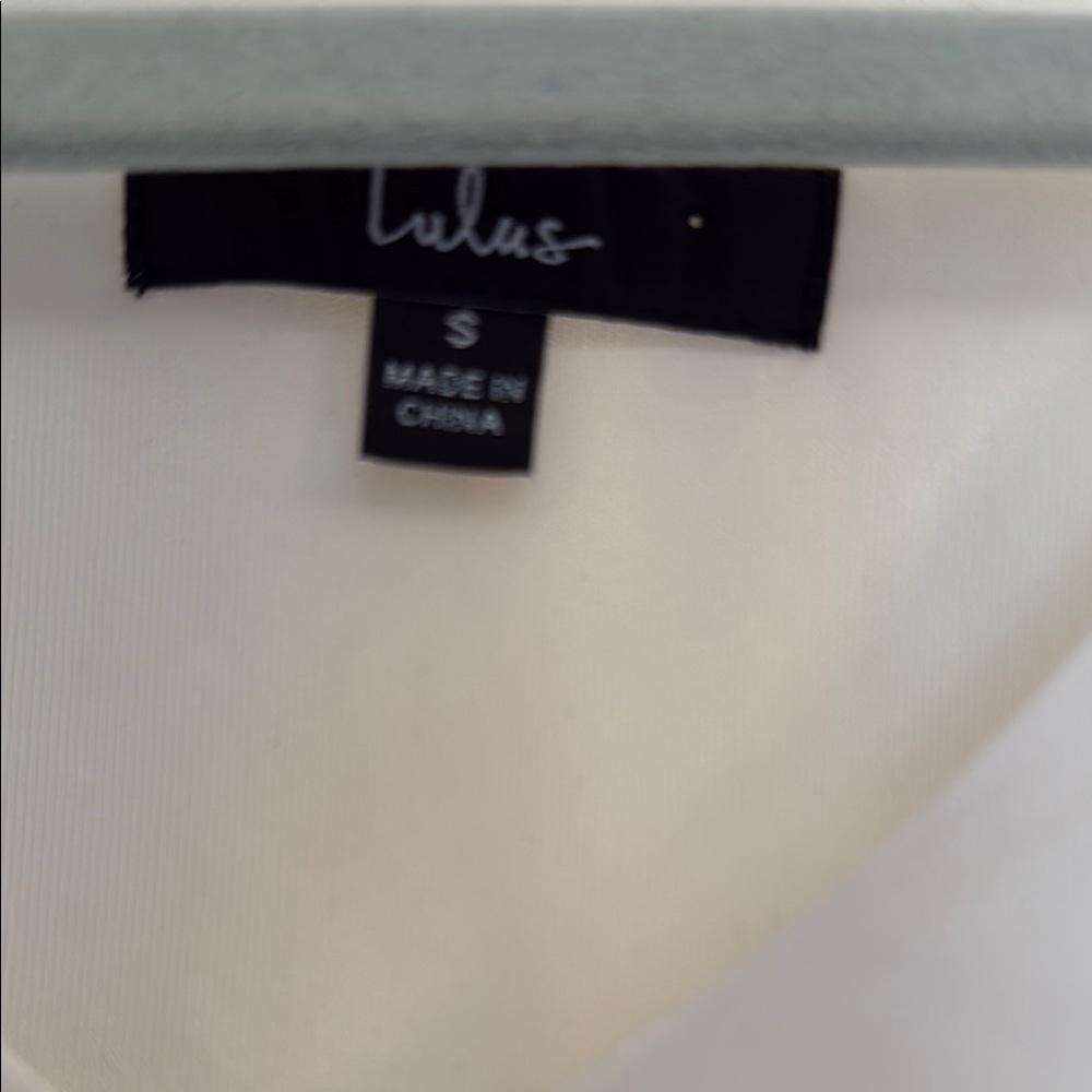 Lulu's White Midi Dress